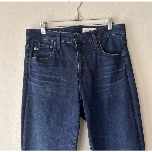 AG AG Goldschmied Women’s Size 31 High Rise Farrah Boot Cut Jeans Dark Wash - Picture 2 of 10